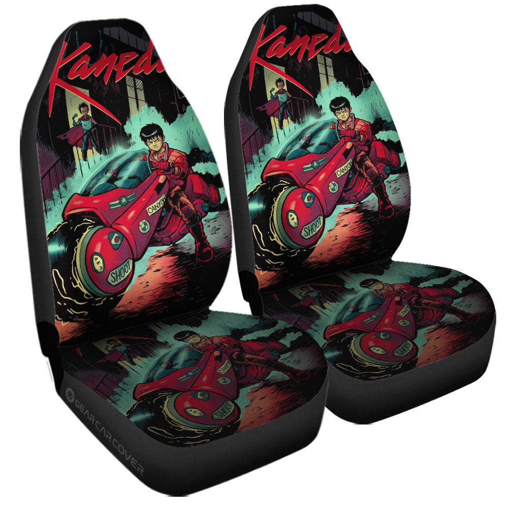 Kaneda Shotaro Car Seat Covers Custom Akira Anime Car Accessories - Gearcarcover - 3