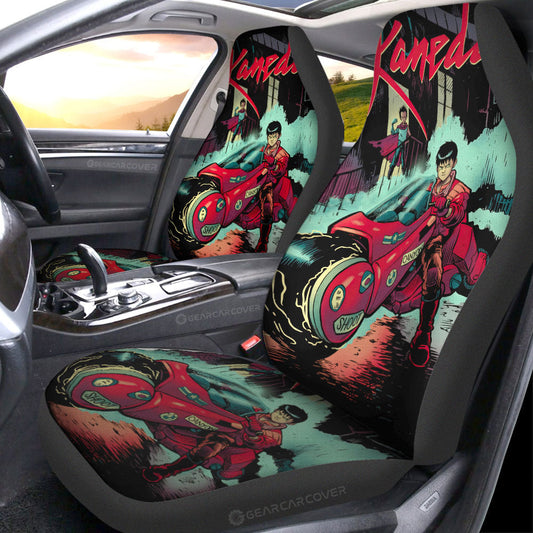 Kaneda Shotaro Car Seat Covers Custom Akira Anime Car Accessories - Gearcarcover - 1