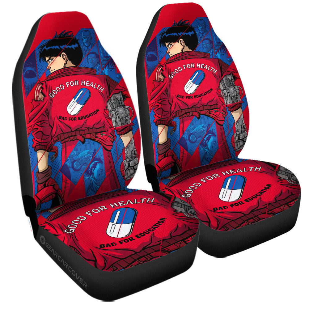 Kaneda Shotaro Car Seat Covers Custom Akira Anime Car Accessories - Gearcarcover - 3