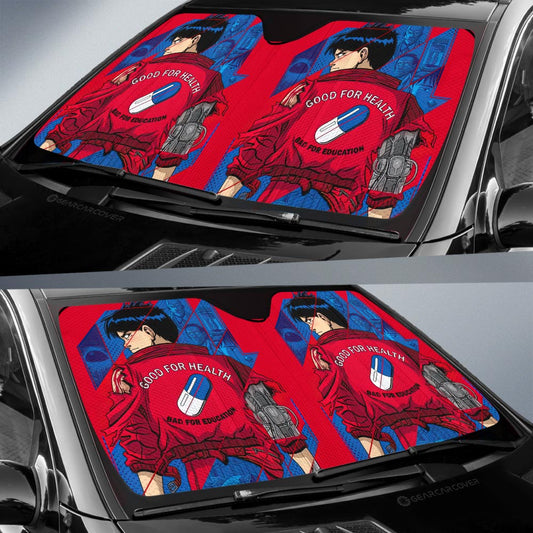 Kaneda Shotaro Car Sunshade Custom Akira Car Accessories - Gearcarcover - 2
