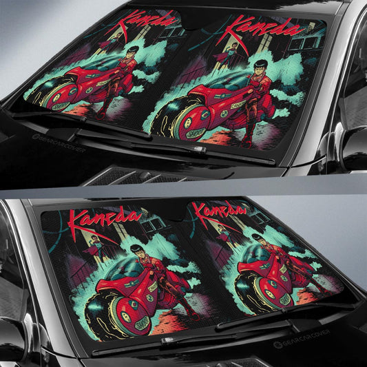 Kaneda Shotaro Car Sunshade Custom Akira Car Accessories - Gearcarcover - 2