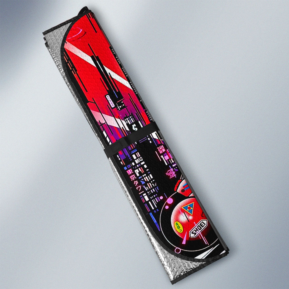 Kaneda Shotaro Car Sunshade Custom Akira Car Accessories - Gearcarcover - 3