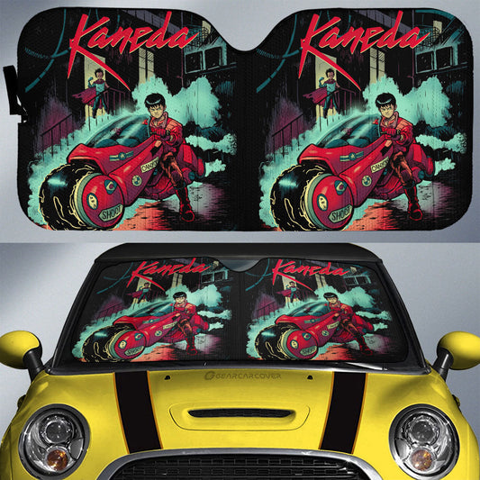Kaneda Shotaro Car Sunshade Custom Akira Car Accessories - Gearcarcover - 1