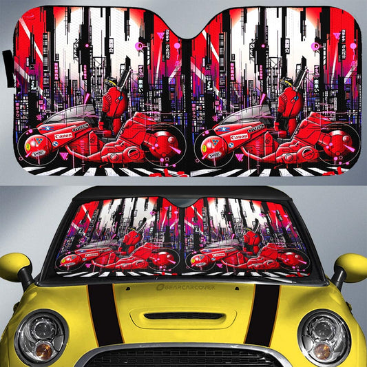 Kaneda Shotaro Car Sunshade Custom Akira Car Accessories - Gearcarcover - 1