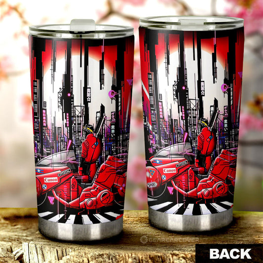 Kaneda Shotaro Tumbler Cup Custom Akira Anime Car Accessories - Gearcarcover - 2