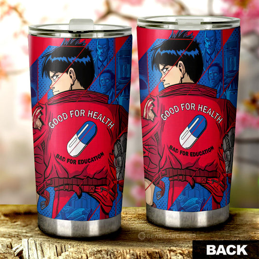 Kaneda Shotaro Tumbler Cup Custom Akira Anime Car Accessories - Gearcarcover - 2
