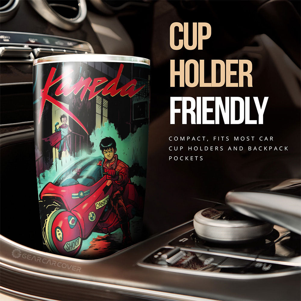 Kaneda Shotaro Tumbler Cup Custom Akira Anime Car Accessories - Gearcarcover - 3