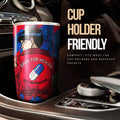 Kaneda Shotaro Tumbler Cup Custom Akira Anime Car Accessories - Gearcarcover - 3