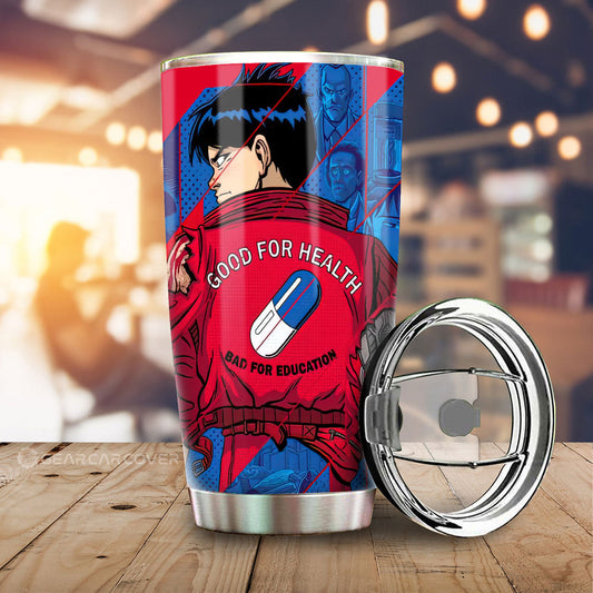 Kaneda Shotaro Tumbler Cup Custom Akira Anime Car Accessories - Gearcarcover - 1