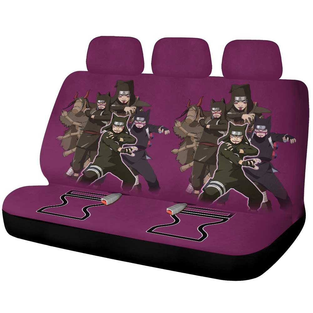 Kankuro Car Back Seat Covers Custom Anime Car Accessories - Gearcarcover - 1