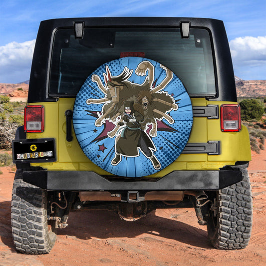 Kankuro Spare Tire Covers Custom Anime Car Accessories - Gearcarcover - 2