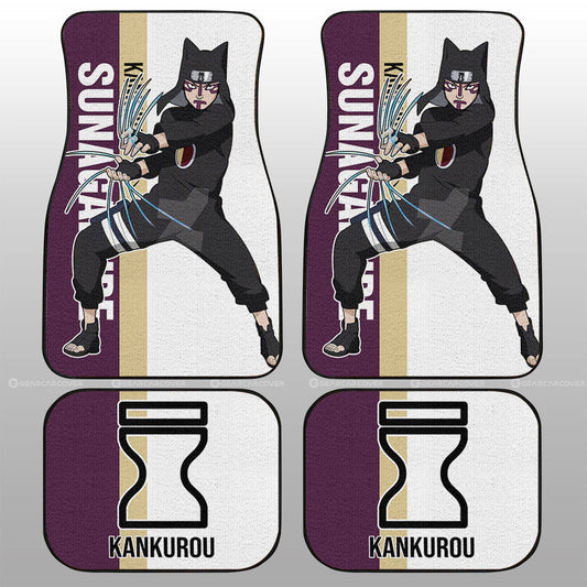 Kankurou Car Floor Mats Custom Anime Car Accessories - Gearcarcover - 2