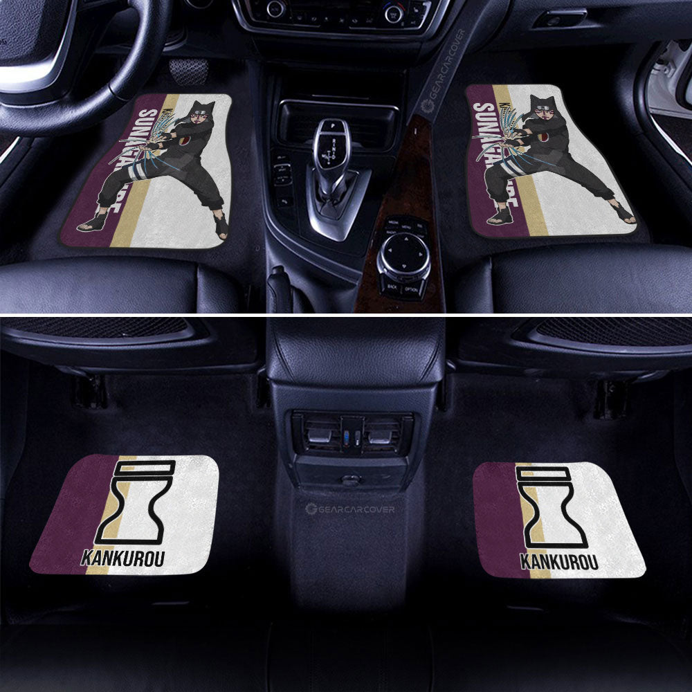 Kankurou Car Floor Mats Custom Anime Car Accessories - Gearcarcover - 3