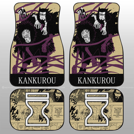 Kankurou Car Floor Mats Custom Car Accessories Manga Color Style - Gearcarcover - 2