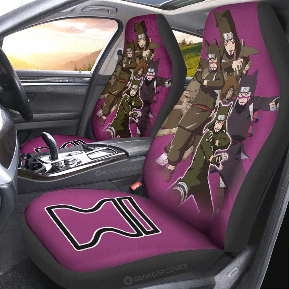 Kankurou Car Seat Covers Custom Anime Car Accessories For Fans - Gearcarcover - 2