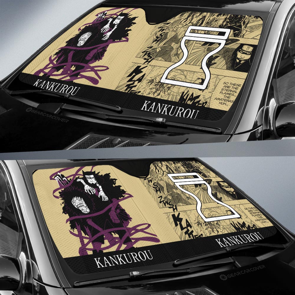 Kankurou Car Sunshade Custom Anime Car Accessories Manga Color Style - Gearcarcover - 2