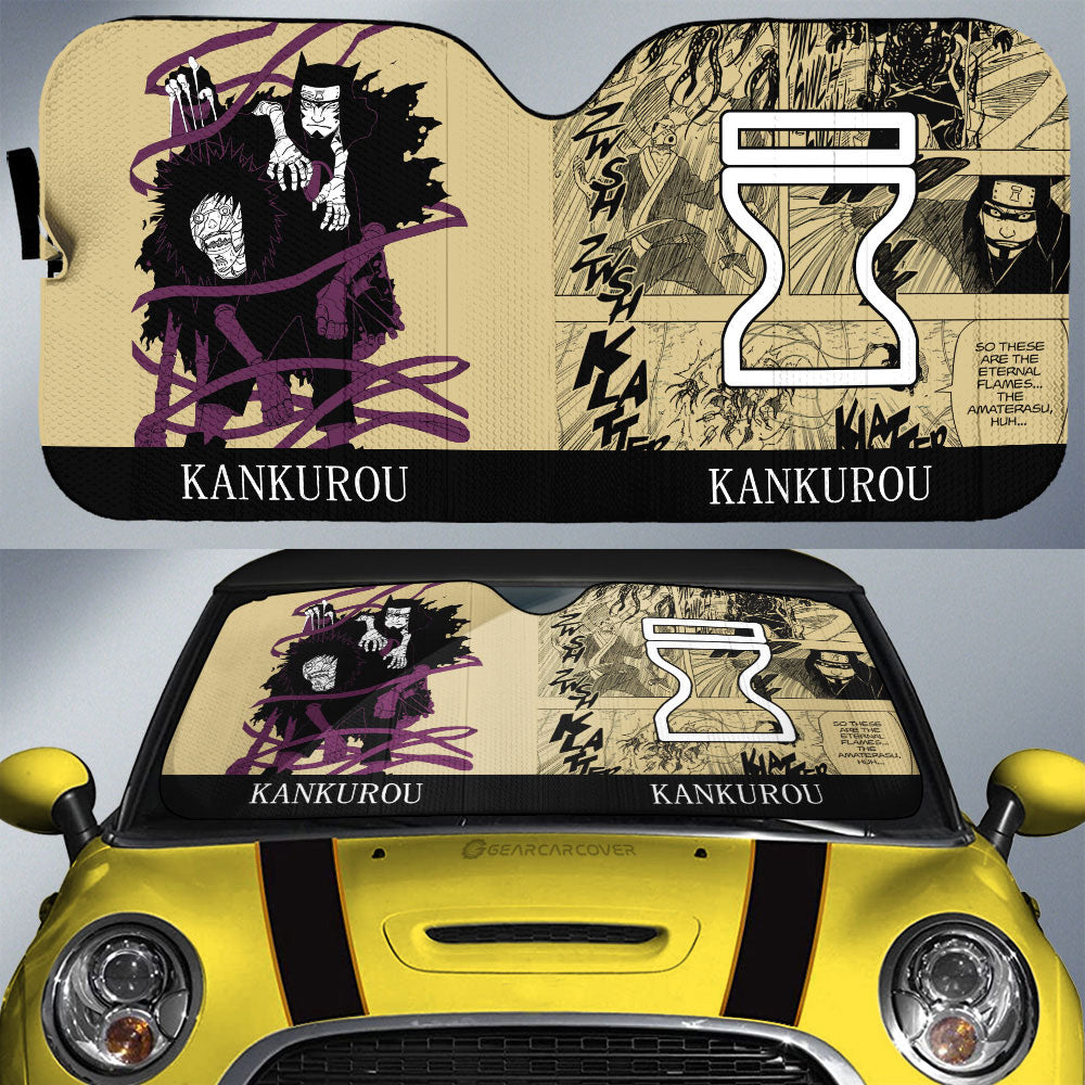 Kankurou Car Sunshade Custom Car Accessories Manga Color Style - Gearcarcover - 1