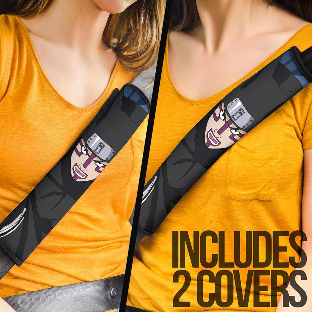 Kankurou Seat Belt Covers Custom For Fans - Gearcarcover - 2