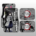 Kanroji And Obanai Car Floor Mats Custom Mix Mangas - Gearcarcover - 2