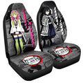 Kanroji And Obanai Car Seat Covers Custom Mix Mangas - Gearcarcover - 3