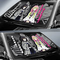 Kanroji And Obanai Car Sunshade Custom Mix Mangas - Gearcarcover - 2