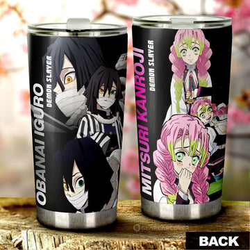Kanroji And Obanai Tumbler Cup Custom - Gearcarcover - 1