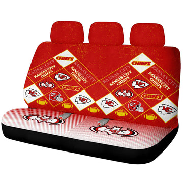 Kansas City Chiefs Car Back Seat Covers Sporty Team Collection - Gearcarcover - 1