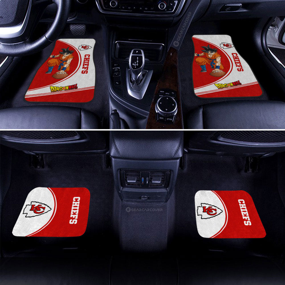 Kansas City Chiefs Car Floor Mats Custom Car Accessories For Fans - Gearcarcover - 2