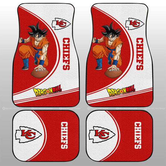 Kansas City Chiefs Car Floor Mats Custom Car Accessories For Fans - Gearcarcover - 1