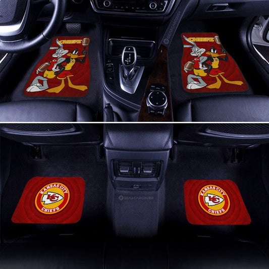 Kansas City Chiefs Car Floor Mats Custom Car Accessories - Gearcarcover - 2