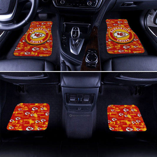 Kansas City Chiefs Car Floor Mats Custom Car Accessories - Gearcarcover - 2