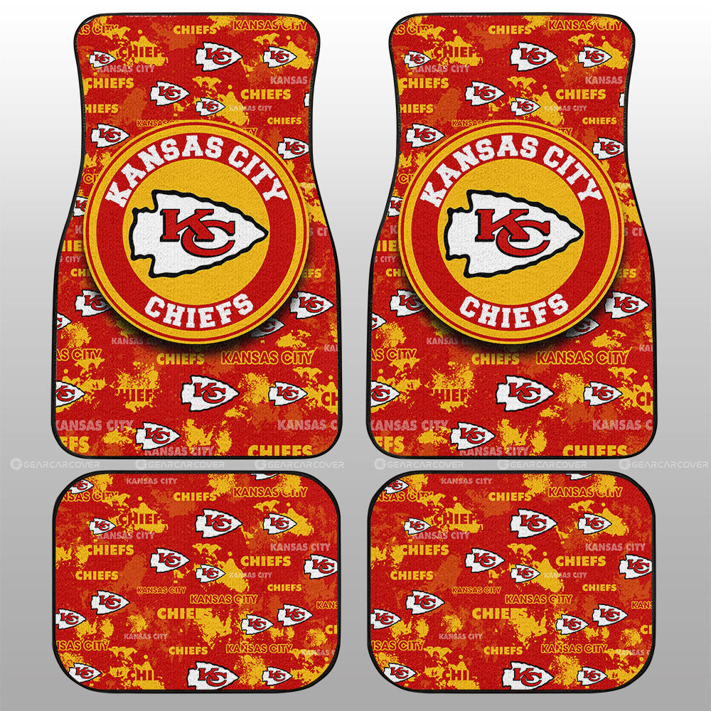 Kansas City Chiefs Car Floor Mats Custom Car Accessories - Gearcarcover - 1