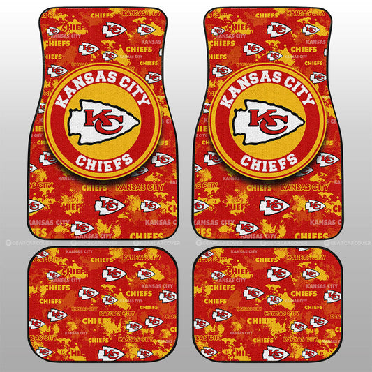 Kansas City Chiefs Car Floor Mats Custom Car Accessories - Gearcarcover - 1