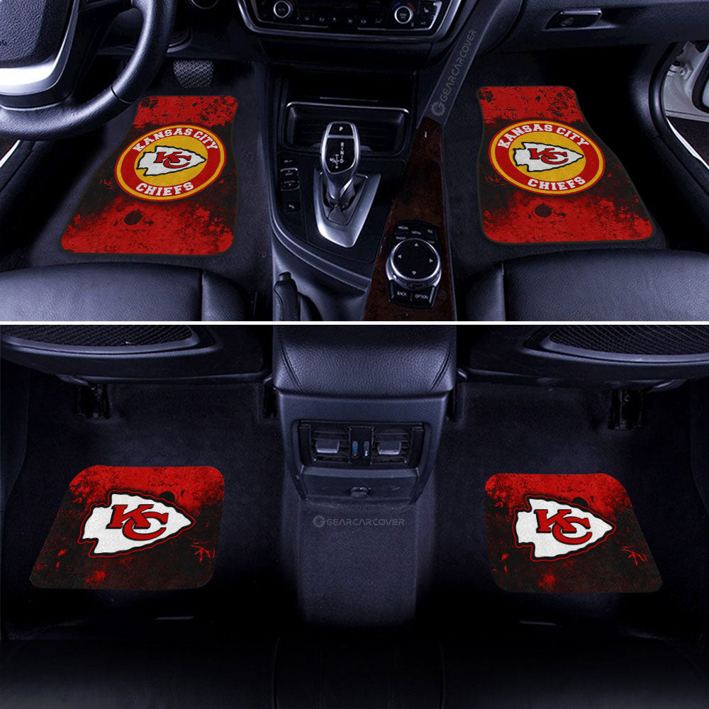 Kansas City Chiefs Car Floor Mats Custom Car Accessories - Gearcarcover - 2