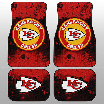 Kansas City Chiefs Car Floor Mats Custom Car Accessories - Gearcarcover - 1