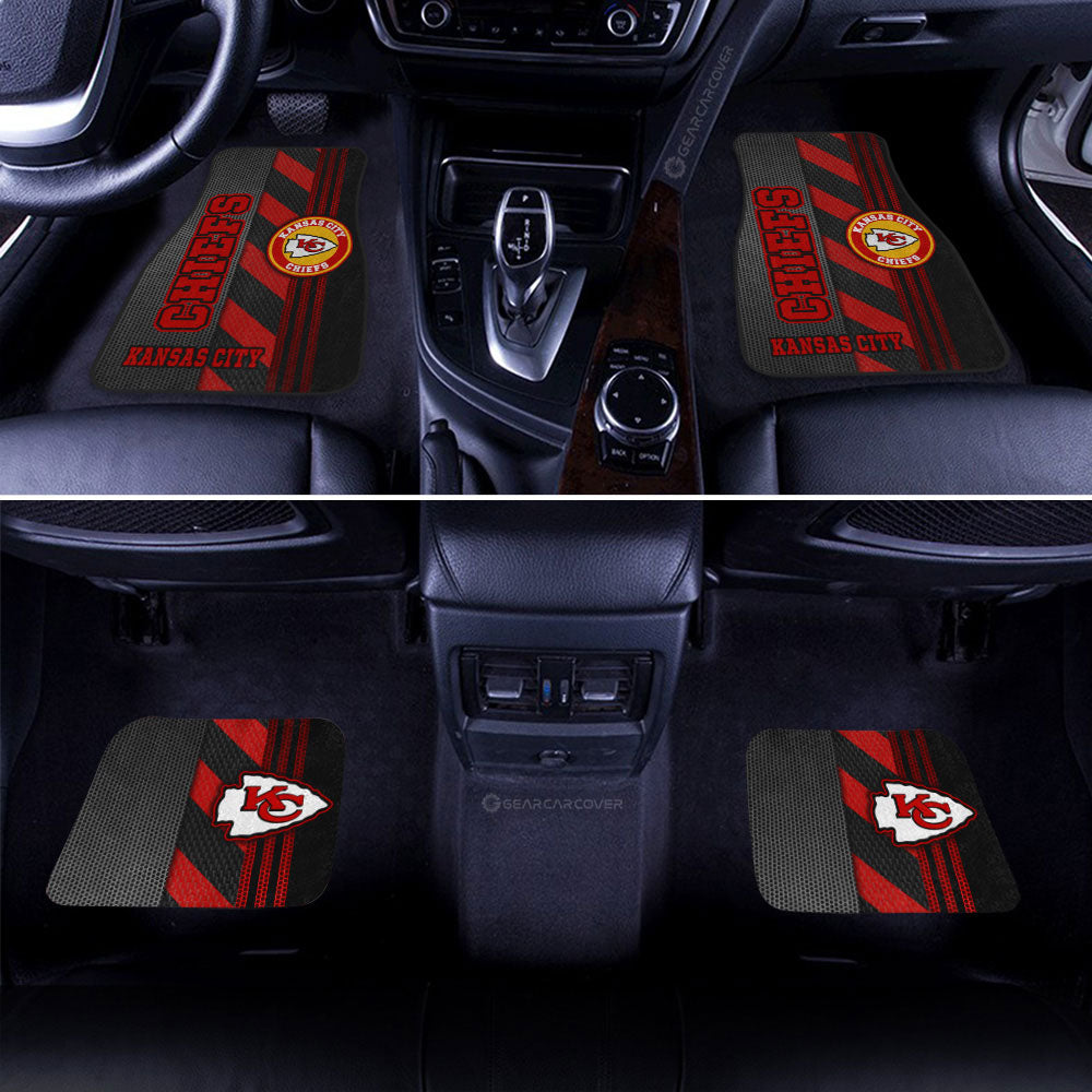 Kansas City Chiefs Car Floor Mats Custom Car Accessories - Gearcarcover - 2