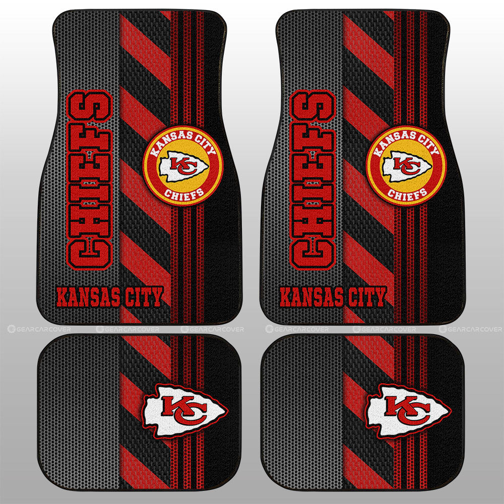 Kansas City Chiefs Car Floor Mats Custom Car Accessories - Gearcarcover - 1