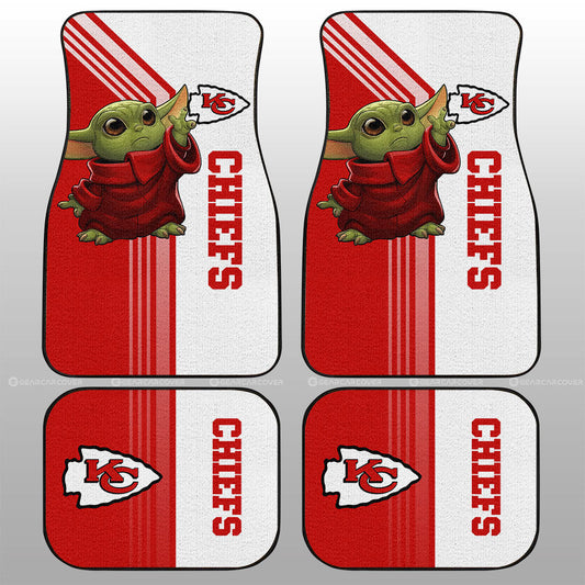 Kansas City Chiefs Car Floor Mats Custom Car Accessories - Gearcarcover - 1
