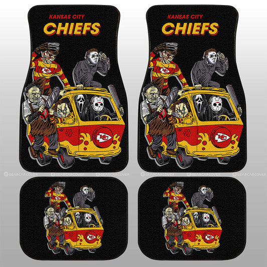 Kansas City Chiefs Car Floor Mats Custom Car Accessories - Gearcarcover - 1