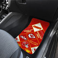 Kansas City Chiefs Car Floor Mats Sporty Team Collection - Gearcarcover - 3