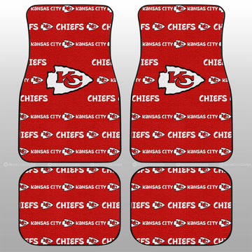 Kansas City Chiefs Car Floor Mats Sporty Team Collection - Gearcarcover - 1