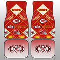 Kansas City Chiefs Car Floor Mats Sporty Team Collection - Gearcarcover - 1