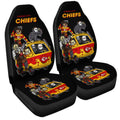 Kansas City Chiefs Car Seat Covers Custom Car Accessories - Gearcarcover - 3