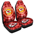 Kansas City Chiefs Car Seat Covers Custom Tie Dye Car Accessories - Gearcarcover - 3