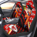 Kansas City Chiefs Car Seat Covers Goku Car Decorations For Fans - Gearcarcover - 2