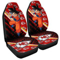 Kansas City Chiefs Car Seat Covers Goku Car Decorations For Fans - Gearcarcover - 3