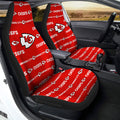 Kansas City Chiefs Car Seat Covers Sporty Team Collection - Gearcarcover - 2