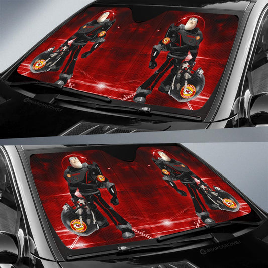 Kansas City Chiefs Car Sunshade Custom Car Accessories For Fan - Gearcarcover - 2