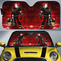 Kansas City Chiefs Car Sunshade Custom Car Accessories For Fan - Gearcarcover - 1