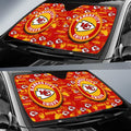 Kansas City Chiefs Car Sunshade Custom Car Accessories - Gearcarcover - 2